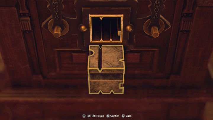 Oprócz dotarcia z kostką do każdej skrytki Square Lock Box musicie zaliczać mini-zagadki z dopasowania klucza - Resident Evil 4 Remake: Sekrety Square Lock Box i klucz Cubic Device - Resident Evil 4 Remake - poradnik do gry