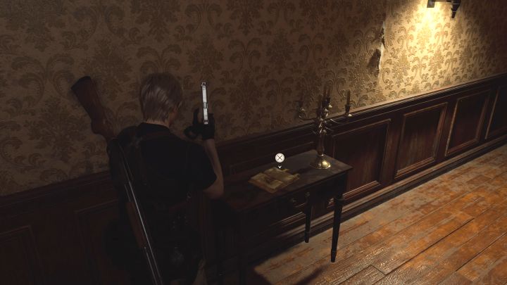 Księga jest na piętrze Village Chiefs Manor, w której był też poprzedni sekret - Resident Evil 4 Remake: Sekrety Files - Village - Resident Evil 4 Remake - poradnik do gry