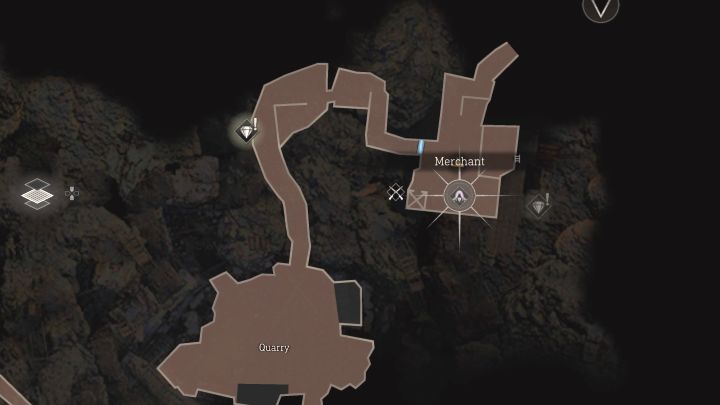 Dokument jest obok sklepu w kamieniołomie Quarry i obok pierwszej strzelnicy Shooting Range - Resident Evil 4 Remake: Sekrety Files - Village - Resident Evil 4 Remake - poradnik do gry