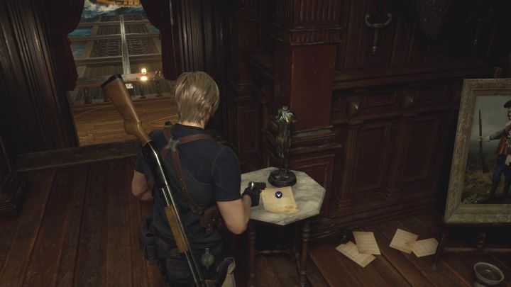 Notatka jest na strzelnicy Shooting Range w kamieniołomie Quarry - możecie do niej dotrzeć wybierając windę obok sklepu (obrazek 1) - Resident Evil 4 Remake: Sekrety Files - Village - Resident Evil 4 Remake - poradnik do gry