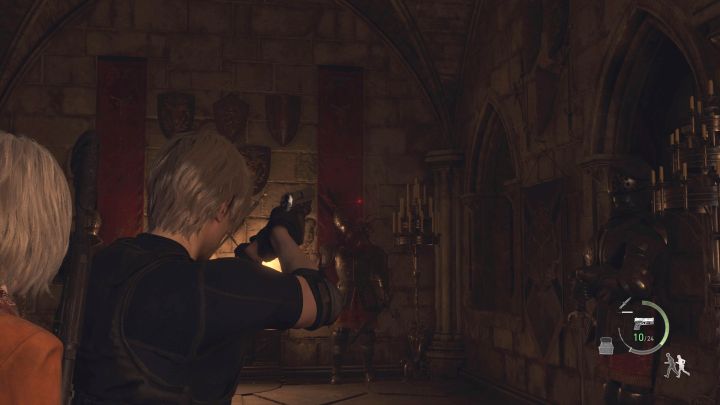 Trzymajcie zbroję na dystans - Resident Evil 4 Remake: Jak niszczyć żywe zbroje Armadura? - Resident Evil 4 Remake - poradnik do gry