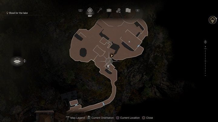 Drugi medalion znajduje się w okolicach małej chatki, w której jest maszyna do pisania (Save) - Resident Evil 4 Remake: Destroy the Blue Medallions - Resident Evil 4 Remake - poradnik do gry