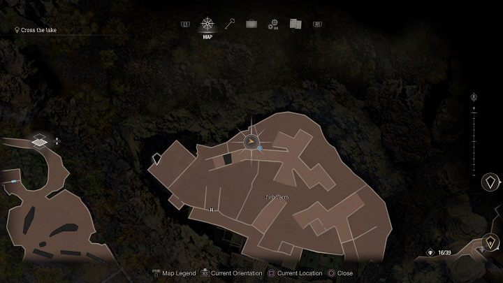 Ostatni z medalionów również znajdziecie brodząc po kolana w wodzie - Resident Evil 4 Remake: Destroy the Blue Medallions 2 - Resident Evil 4 Remake - poradnik do gry