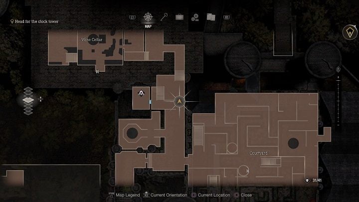 Scratched Emerald poszukiwany przez Handlarza skryty jest obok jego stanowiska w lokacji, która znajduje się za obszarem określonym na mapie jako Water Hall - czyli w miejscu gdzie trzeba było chronić Ashley, gdy wynurzała kładki z wody - Resident Evil 4 Remake: Jewel Thief - Resident Evil 4 Remake - poradnik do gry