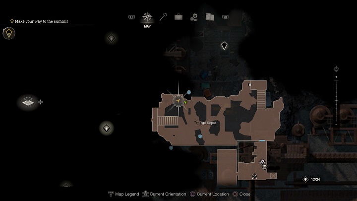 Następny medalion jest w północno-zachodnim rogu Cargo Depot - Resident Evil 4 Remake: Destroy the Blue Medallions 5 - Resident Evil 4 Remake - poradnik do gry