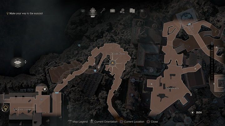 Wróćcie na górę i udajcie się na prawo - Resident Evil 4 Remake: Destroy the Blue Medallions 6 - Resident Evil 4 Remake - poradnik do gry