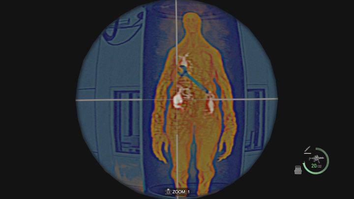 Dzięki lunecie Biosensor Scope możecie zauważać słabe punkty wewnątrz ciał Regeneradorów - to pasożyty - Resident Evil 4 Remake: Jak zabijać potwory Regenerador? - Resident Evil 4 Remake - poradnik do gry