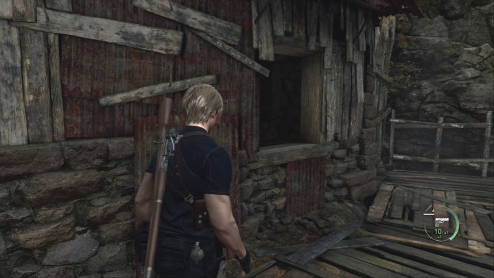 Idealne miejsce do bronienia się to chatka w północnej części Valley - Resident Evil 4 Remake: Jak przetrwać bitwę w Valley (rozdział 2)? - Resident Evil 4 Remake - poradnik do gry