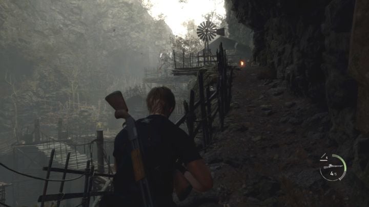 Musicie teraz zaliczyć wspinaczkę w północnej części Valley i prowadzi tam górska ścieżka - Resident Evil 4 Remake: Jak przetrwać bitwę w Valley (rozdział 2)? - Resident Evil 4 Remake - poradnik do gry