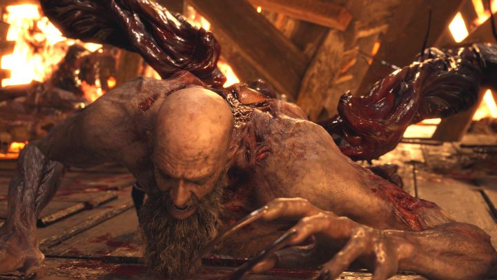 Musicie powtarzać powyższy schemat, a więc osłabiać oko Mendeza, unikać jego ataków i wykonywać skoki z nożem w stronę leżącego bossa - Resident Evil 4 Remake: Jak pokonać Bossa Mendez? - Resident Evil 4 Remake - poradnik do gry