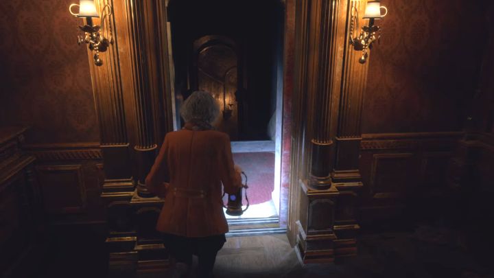 Ponownie ustawcie godzinę z notatki (11:04 lub 7:00) - Grandfather Clock przesunie się i odsłoni nowe przejście - Resident Evil 4 Remake: Zagadka z zegarami Grandfather Clock (Ashley) - Resident Evil 4 Remake - poradnik do gry