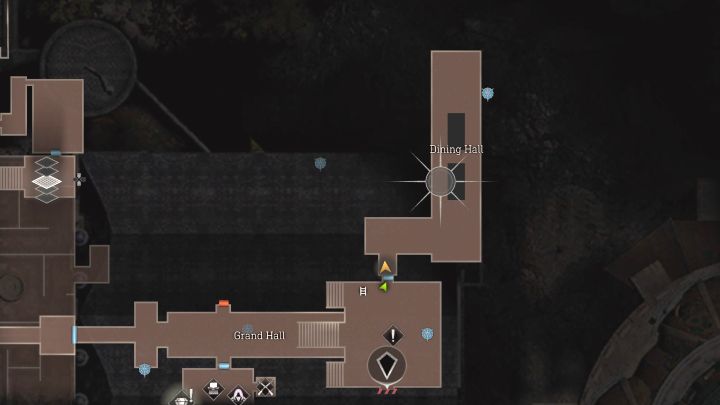 Jadalnia Dining Hall to jedno z pomieszczeń odwiedzanych w rozdziale 9 kampanii - Resident Evil 4 Remake: Zagadka z krzesłami z jadalni (Dining Hall) - Resident Evil 4 Remake - poradnik do gry