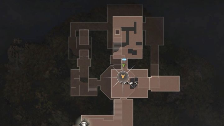 Treasury to jedno z pomieszczeń zamku - odwiedzicie je w rozdziale 7 i musicie w tym miejscu rozwiązać zagadkę żeby odblokować wyjście - Resident Evil 4 Remake: Zagadka z mieczami z Treasury (rozdział 7) - Resident Evil 4 Remake - poradnik do gry