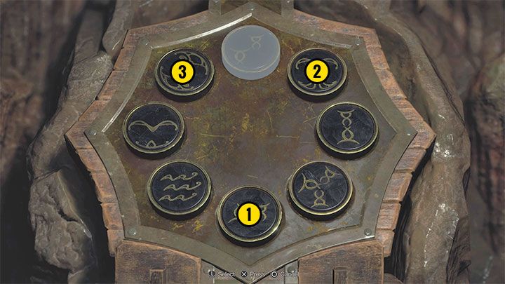 Powróćcie do podestu i wciskajcie poprawne przyciski (w dowolnej kolejności) - Resident Evil 4 Remake: Zagadka zdobycia klucza Church Key (rozdział 4) - Resident Evil 4 Remake - poradnik do gry