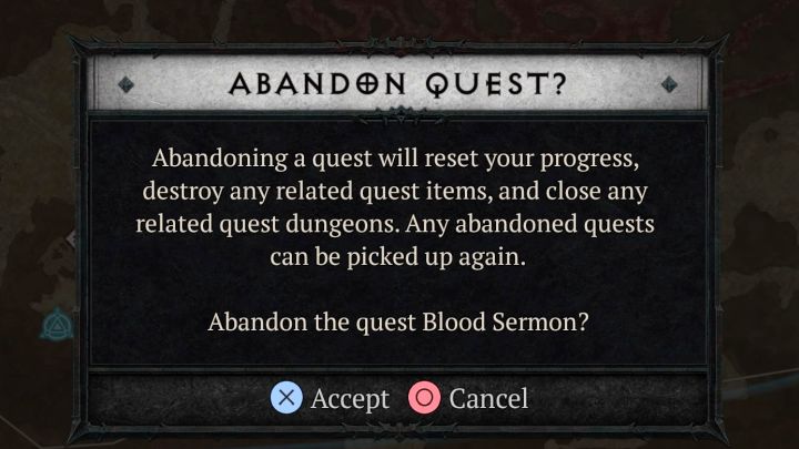 Najbardziej oczywiste rozwiązanie problemu pełnego dziennika to dokończenie rozpoczętych pobocznych questów - Diablo 4: Czy jest limit pobocznych zadań w dzienniku? - Diablo 4 - poradnik do gry