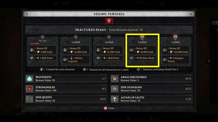 Domyślnie bohater może mieć w inwentarzu maksymalnie 500 Szemrzących Oboli i po osiągnięciu tego limitu kolejne obole nie będą podnoszone - Diablo 4: Jak gromadzić Szemrzące Obole? - Diablo 4 - poradnik do gry