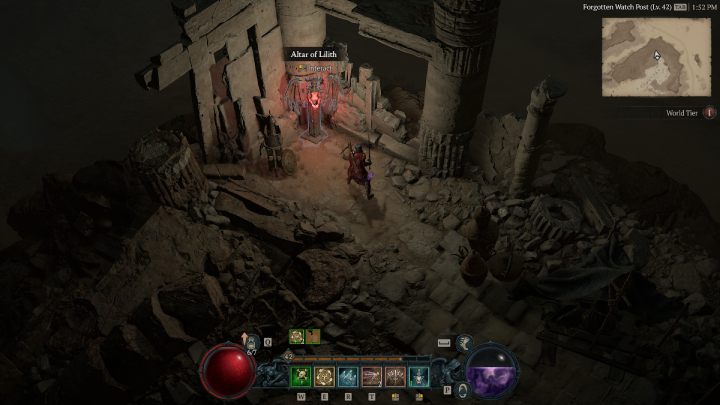 Ołtarz #6 znajduje się w północnej części obszaru Scouring Sands - Diablo 4: Ołtarze Lilit (Altars of Lilith) - Kehjistan - Diablo 4 - poradnik do gry