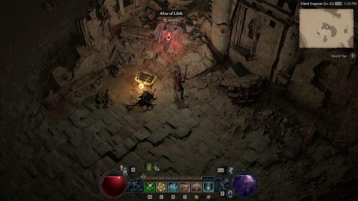 Ołtarz #8 znajdziecie niedaleko miejscowości Tarsarak, w której jest do odblokowania punkt szybkiej podróży - Diablo 4: Ołtarze Lilit (Altars of Lilith) - Kehjistan - Diablo 4 - poradnik do gry