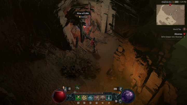 Ołtarz #5 znajduje się w północno-wschodniej części twierdzy Alcarnus - Diablo 4: Ołtarze Lilit (Altars of Lilith) - Kehjistan - Diablo 4 - poradnik do gry