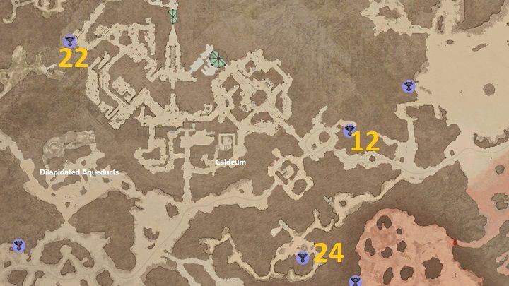 Na obszarze Caldeum znajdują się 3 Ołtarze do odkrycia - Diablo 4: Ołtarze Lilit (Altars of Lilith) - Kehjistan - Diablo 4 - poradnik do gry