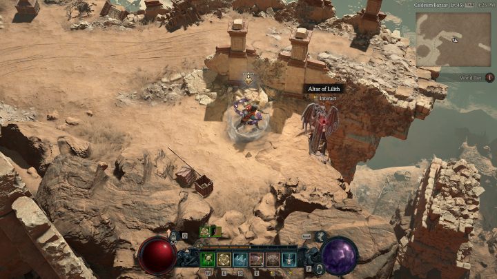 Ołtarz #12 znajdziecie niedaleko lochu Renegades Retreat - Diablo 4: Ołtarze Lilit (Altars of Lilith) - Kehjistan - Diablo 4 - poradnik do gry