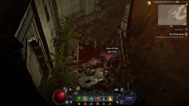 Ołtarz #22 znajduje się w ślepym zaułku w zachodniej części miasta Caldeum - Diablo 4: Ołtarze Lilit (Altars of Lilith) - Kehjistan - Diablo 4 - poradnik do gry