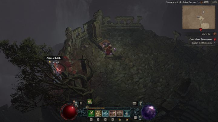 Ołtarz #27 znajduje się w północnej części twierdzy - Diablo 4: Ołtarze Lilit (Altars of Lilith) - Hawezar - Diablo 4 - poradnik do gry