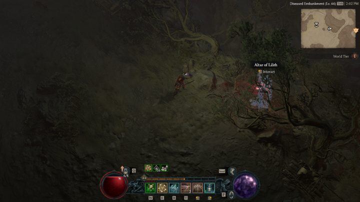 Ołtarz #18 znajdziecie na zachód od lochu Maugans Works - Diablo 4: Ołtarze Lilit (Altars of Lilith) - Hawezar - Diablo 4 - poradnik do gry