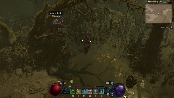Ołtarz #2 znajdziecie we wschodniej części obszaru Dismal Foothills - Diablo 4: Ołtarze Lilit (Altars of Lilith) - Hawezar - Diablo 4 - poradnik do gry