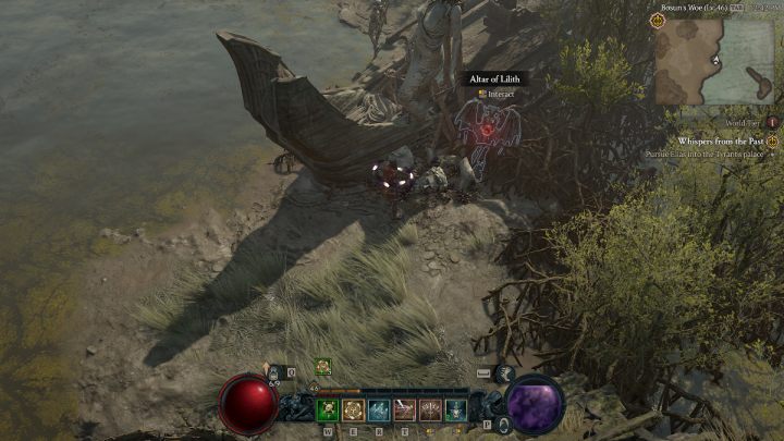 Ołtarz #9 jest na północ od lochu Belfry Zakara - Diablo 4: Ołtarze Lilit (Altars of Lilith) - Hawezar - Diablo 4 - poradnik do gry