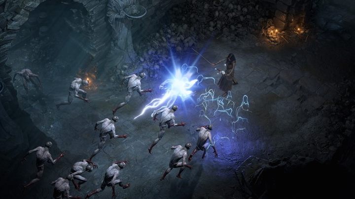 Lighting Sorcerer jest buildem typowo ofensywnym i skupia się na maksymalizacji obrażeń zadawanych przez zaklęcia żywiołu błyskawic, co pozwala na naprawdę szybkie rozprawienie się z nawet bardzo silnymi przeciwnikami - Diablo 4: Czarodziej - najlepszy build - Diablo 4 - poradnik do gry