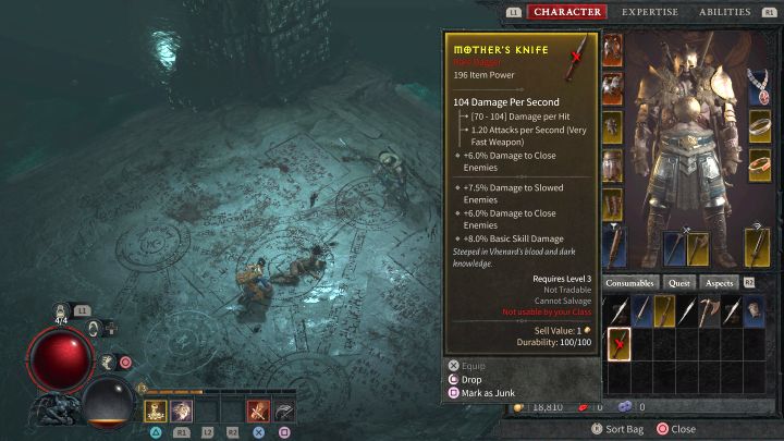 W trakcie przechodzenia gry możecie zdobywać specjalne przedmioty (bronie, elementy pancerza, amulety itp - Diablo 4: Jak odkupić sprzedany przedmiot (Buyback)? - Diablo 4 - poradnik do gry