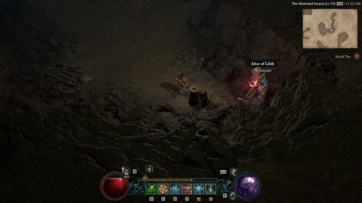 Ołtarz #3 znajdziecie niedaleko przejścia do regionu Dindai Flats - Diablo 4: Ołtarze Lilit (Altars of Lilith) - Dry Steppes - Diablo 4 - poradnik do gry