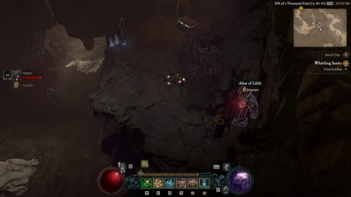 Do Ołtarza #1 prowadzi ta sama i jedyna ścieżka, co do lochu Dark Ravine - Diablo 4: Ołtarze Lilit (Altars of Lilith) - Dry Steppes - Diablo 4 - poradnik do gry