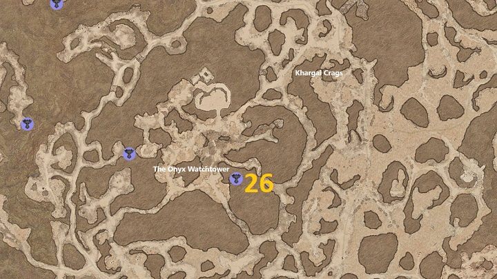 Twierdza The Onyx Watchtower zawiera jeden Ołtarz - Diablo 4: Ołtarze Lilit (Altars of Lilith) - Dry Steppes - Diablo 4 - poradnik do gry