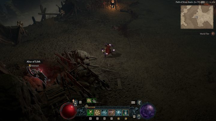 Ołtarz #25 znajdziecie blisko okrągłej budowli, w której jest zadanie główne Whispers from the Past - Diablo 4: Ołtarze Lilit (Altars of Lilith) - Dry Steppes - Diablo 4 - poradnik do gry