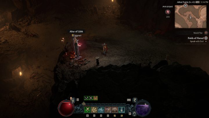 Ołtarz #7 jest w zachodniej części obszaru Fields of Hatred - Diablo 4: Ołtarze Lilit (Altars of Lilith) - Dry Steppes - Diablo 4 - poradnik do gry