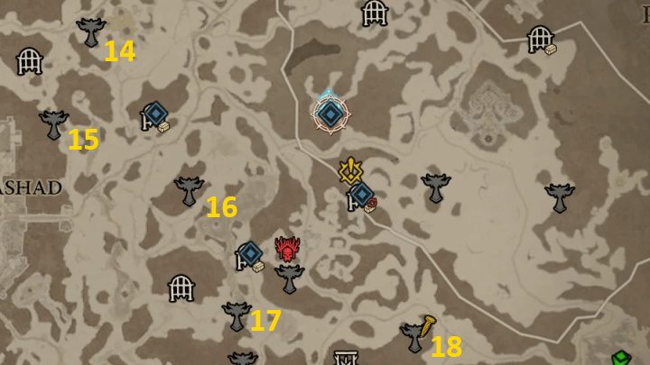 Na terenach Frigid Expanse jest aż 5 Ołtarzy Lilit do odkrycia - Diablo 4: Ołtarze Lilit (Altars of Lilith) - Strzaskane Szczyty - Diablo 4 - poradnik do gry