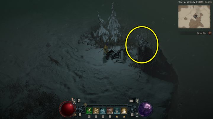 Ołtarz #17 jest niedaleko Twierdzy Malnok - Diablo 4: Ołtarze Lilit (Altars of Lilith) - Strzaskane Szczyty - Diablo 4 - poradnik do gry