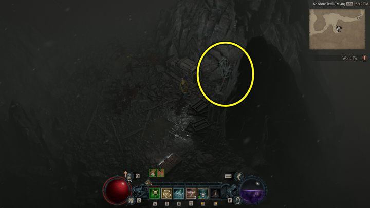 Ołtarz #21 znajduje się na południe od Margrave - Diablo 4: Ołtarze Lilit (Altars of Lilith) - Strzaskane Szczyty - Diablo 4 - poradnik do gry