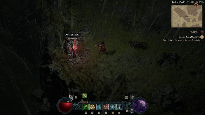 Ołtarz #31 znajdziecie niedaleko drogi prowadzącej do Westering Lowlands - Diablo 4: Ołtarze Lilit (Altars of Lilith) - Scosglen - Diablo 4 - poradnik do gry