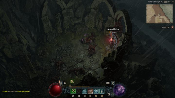 Ołtarz #19 znajduje się przy arenie bossa świata - Diablo 4: Ołtarze Lilit (Altars of Lilith) - Scosglen - Diablo 4 - poradnik do gry