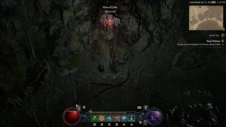 Ołtarz #9 znajduje się niedaleko miejscowości Tirmair, w której jest do odblokowania punkt szybkiej podróży - Diablo 4: Ołtarze Lilit (Altars of Lilith) - Scosglen - Diablo 4 - poradnik do gry