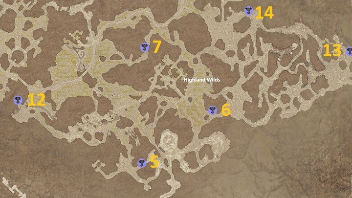Na obszarze Highland Wilds znajduje się 6 Ołtarzy do odkrycia - Diablo 4: Ołtarze Lilit (Altars of Lilith) - Scosglen - Diablo 4 - poradnik do gry