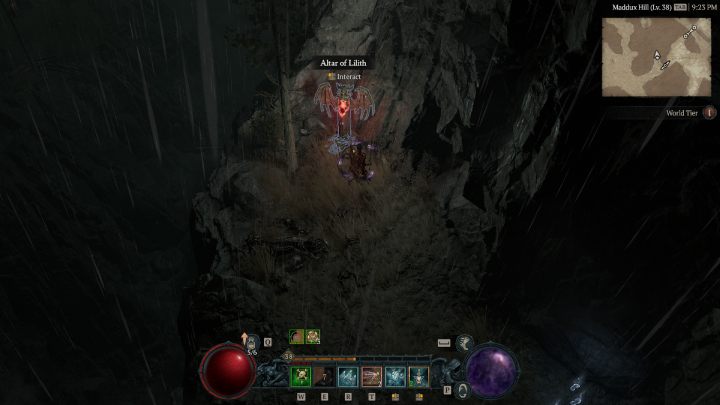 Ołtarz #5 znajduje się niedaleko drogi prowadzącej do Strzaskanych Szczytów - Diablo 4: Ołtarze Lilit (Altars of Lilith) - Scosglen - Diablo 4 - poradnik do gry