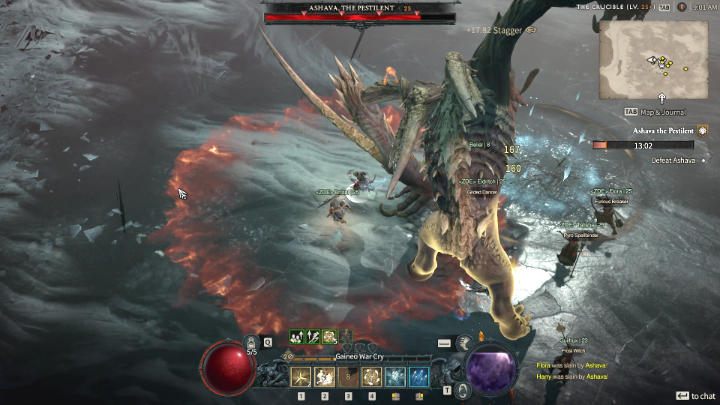 W pierwszej fazie pojedynku Aszawa będzie korzystać z kilku podstawowych ataków - Diablo 4: Jak pokonać bossa Aszawa Zarażaczka (Ashava the Pestilent)? - Diablo 4 - poradnik do gry