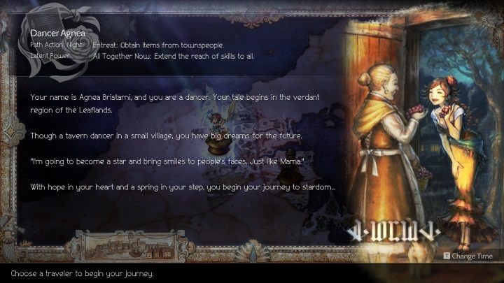 Agnea Bristarni jest tancerką - Octopath Traveler 2: Postacie - Octopath Traveler 2 - poradnik do gry