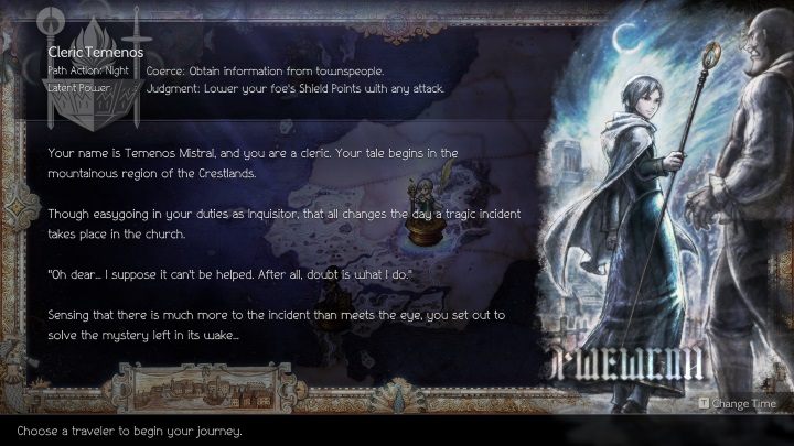 Temenos Mistral jest klerykiem - Octopath Traveler 2: Postacie - Octopath Traveler 2 - poradnik do gry