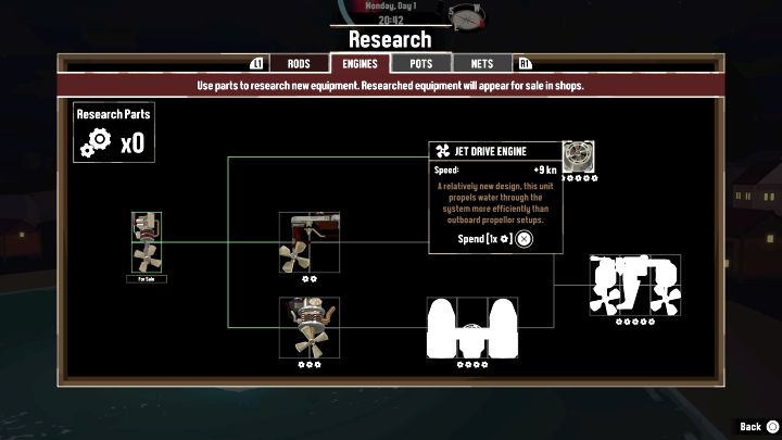 To świetny silnik, który zajmuje tylko 1 slot - Dredge: Wszystkie silniki (Engines) - Dredge - poradnik do gry