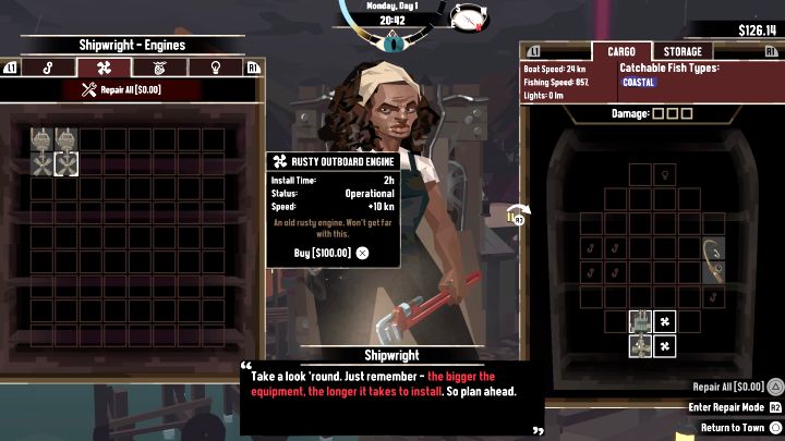 To najsłabszy silnik do zakupienia - Dredge: Wszystkie silniki (Engines) - Dredge - poradnik do gry